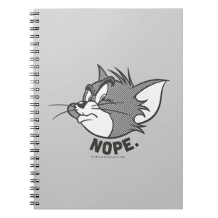 Caderno Espiral Tom E Jerry Tom Diz Não