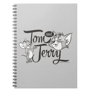 Caderno Espiral Tom e Jerry Tom e Jerry que olha doce