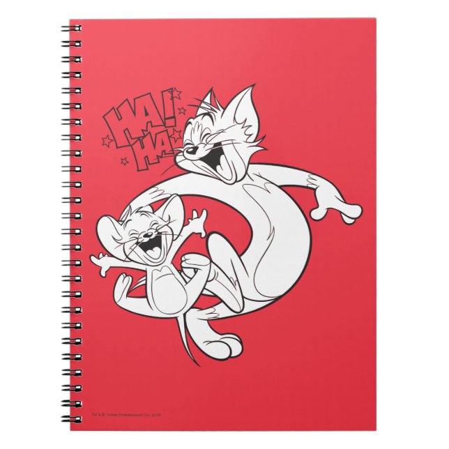 Caderno Espiral Tom E Jerry | Tom E Jerry Rindo (Frente)