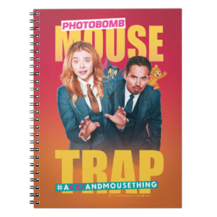 Caderno Espiral Tom & Jerry com Kayla e Terrance - Armadilha de Mo