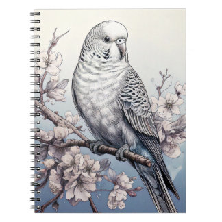 Caderno Espiral Tomada no notebook azul macio