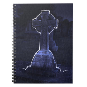 Caderno Espiral Tombstone Spiral Notebook