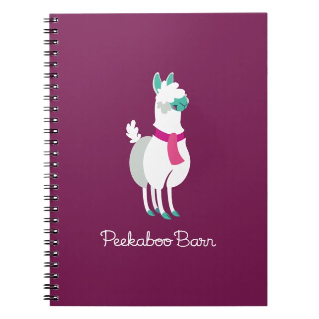 Caderno Espiral Tommy o lama (Frente)