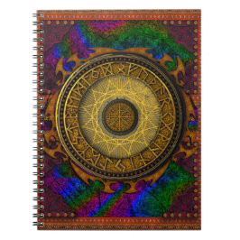 Caderno Espiral Tomo Místico Antigo de Feitiços Mágicos & Poções V