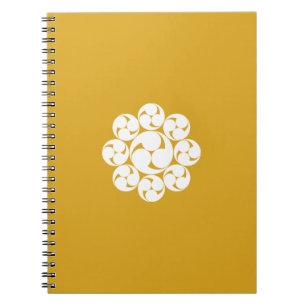 Caderno Espiral Tomoe de Itakura (com recorte)