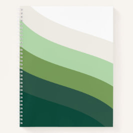 Caderno Espiral Tons de Cor Verde
