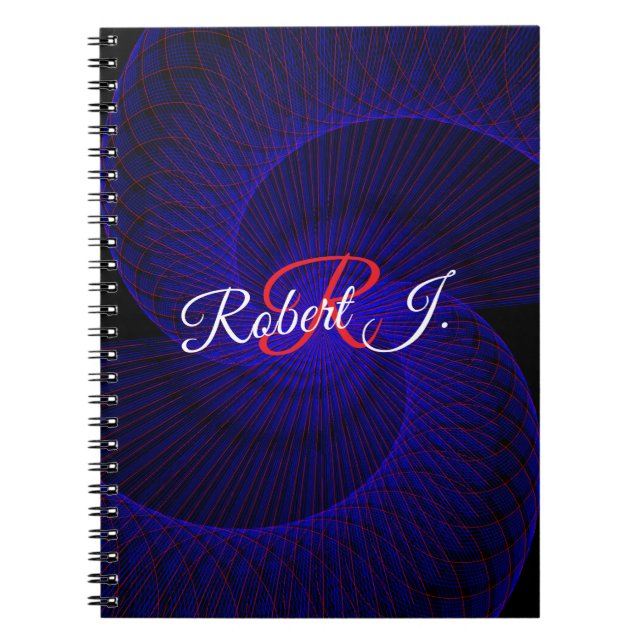 Caderno Espiral Top Down Dual Funnel Geometric Spiral Notebook (Frente)