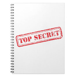 Caderno Espiral Top Secret Notebook