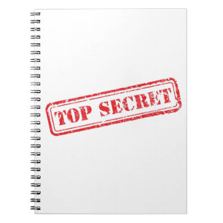 Caderno Espiral Top Secret Notebook