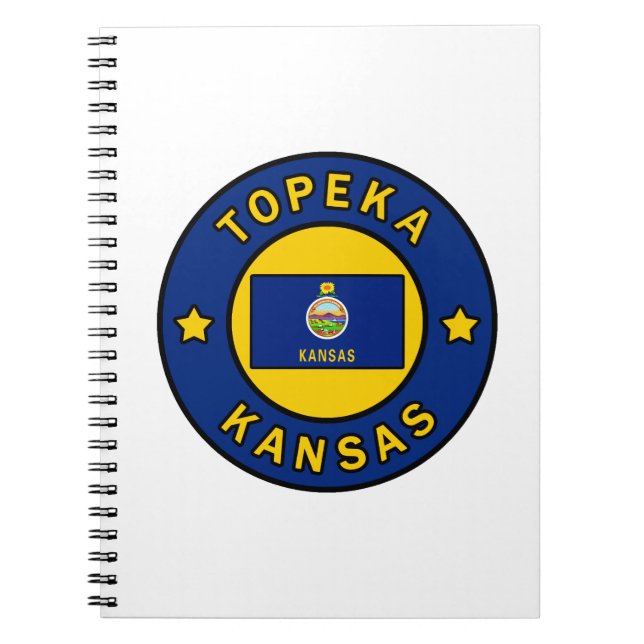 Caderno Espiral Topeka Kansas (Frente)