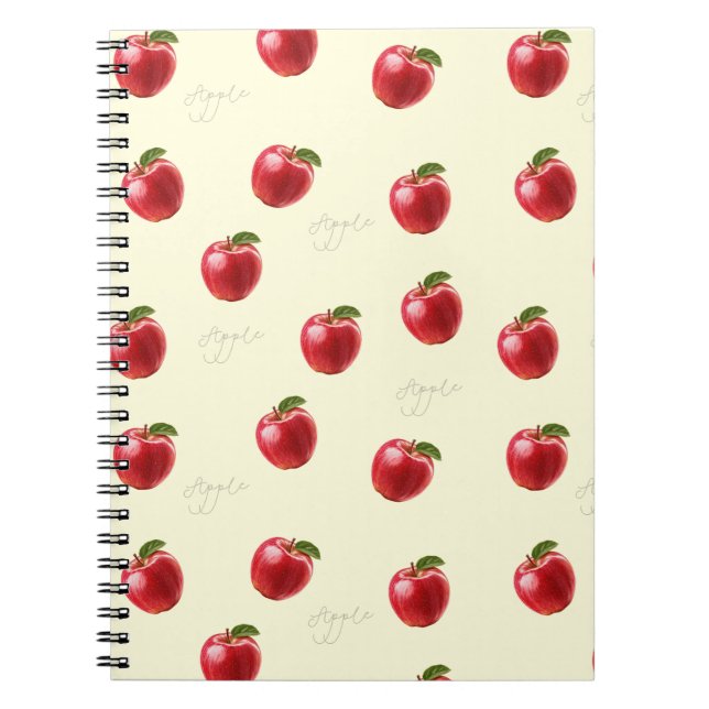 Caderno Espiral Tornar Maçãs Atraentes (Frente)