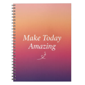 Caderno Espiral Torne o Hoje Incrível – Inspiração Diária Positiva