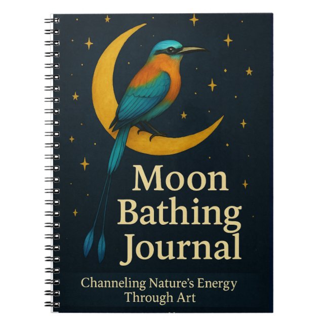 Caderno Espiral  Torogoz Lunar Ritual Spiral Notebook  (Frente)