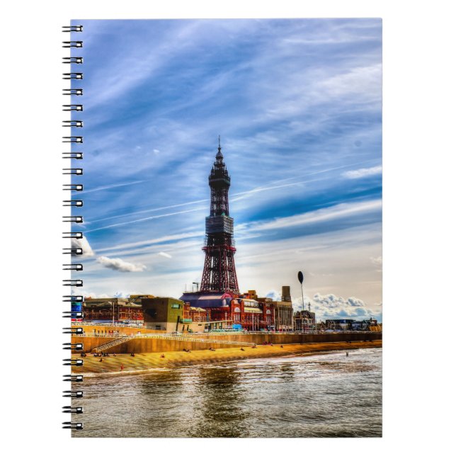 Caderno Espiral Torre Blackpool (Frente)
