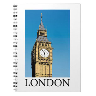 Caderno Espiral Torre de pulso de disparo de Big Ben