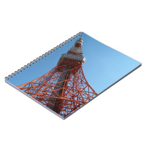 Caderno Espiral Torre de Tóquio 東 京 タ ワ ー