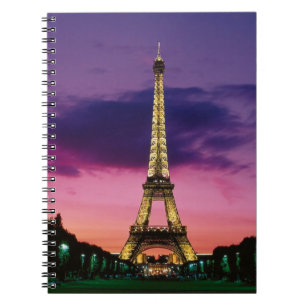 Caderno Espiral Torre Eiffel