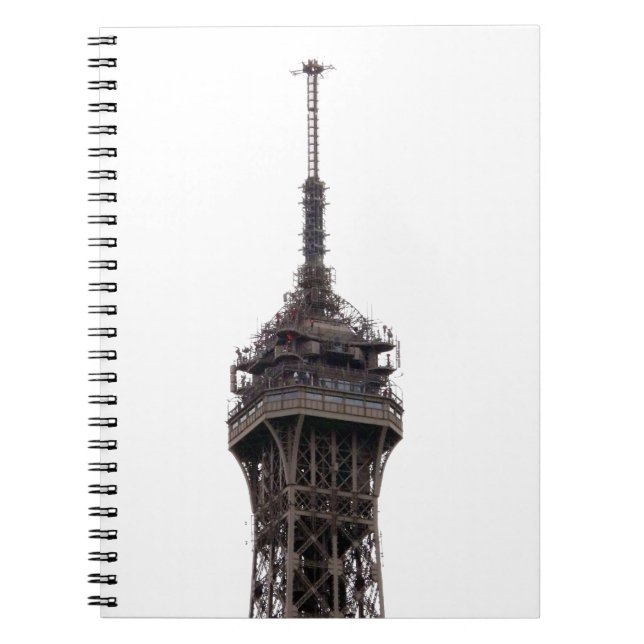 Caderno Espiral Torre Eiffel Paris França (Frente)