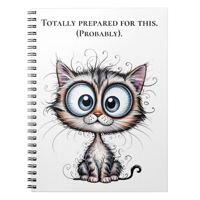Caderno Espiral Totalmente preparado para isso. (Provavelmente). C (Frente)