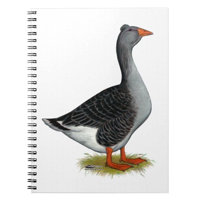 Caderno Espiral Toulouse Goose Tufted (Frente)