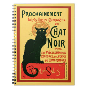Caderno Espiral Tournée du Chat Noir, Théophile Steinlen