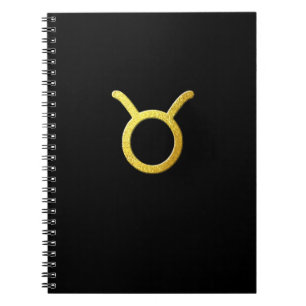 Caderno Espiral Touro Dourado