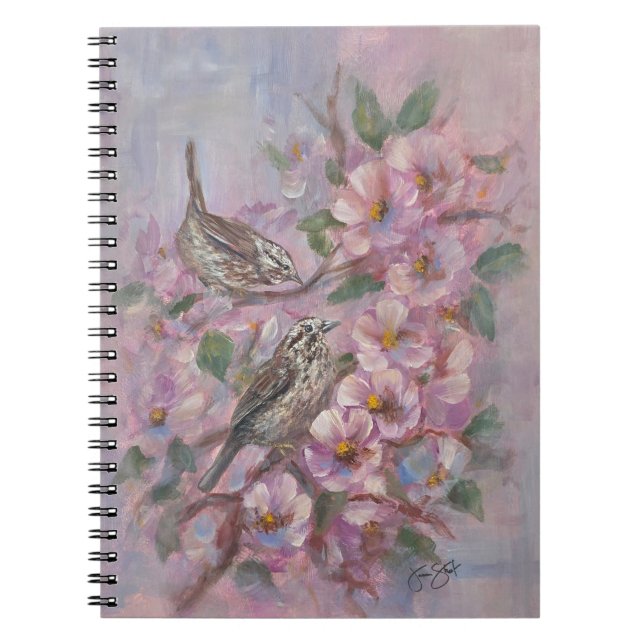 Caderno Espiral Toutinegra-americana (Frente)