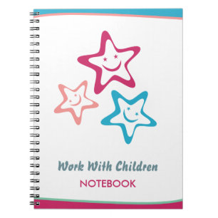 Caderno Espiral Trabalho para crianças