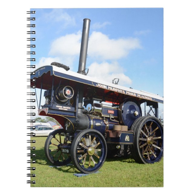 Caderno Espiral Traction Engine Renown (Frente)