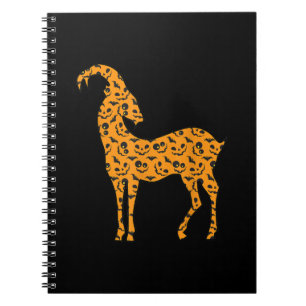 Caderno Espiral Traje Fácil de Halloween Markhor Cabrito Fantasia