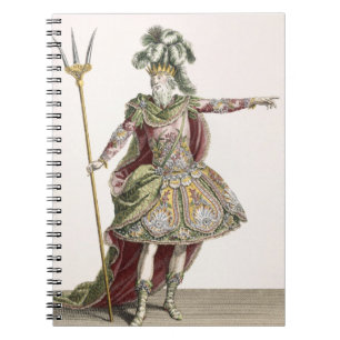 Caderno Espiral Traje para Netuno em diversas óperas, gravado