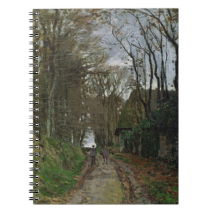Caderno Espiral Trajeto de Claude Monet   em Normandy