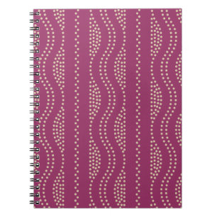 Caderno Espiral trajeto pontilhado