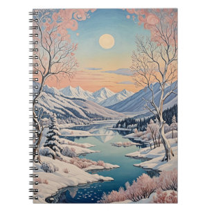 Caderno Espiral Tranquilidade do inverno