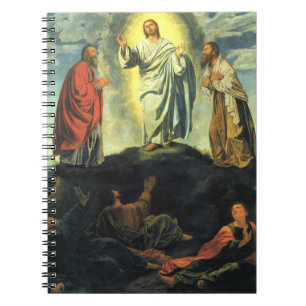 Caderno Espiral Transfiguração por Giovanni Girolamo Savoldo