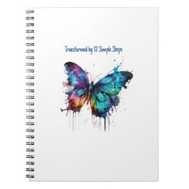 Caderno Espiral Transformado por 12 etapas simples