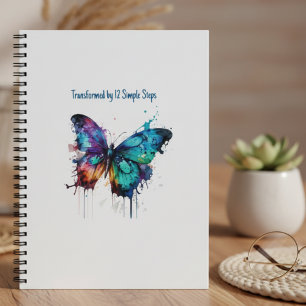 Caderno Espiral Transformado por 12 etapas simples