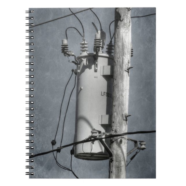 Caderno Espiral Transformador elétrico (Frente)