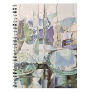 Caderno Espiral Transparência verde