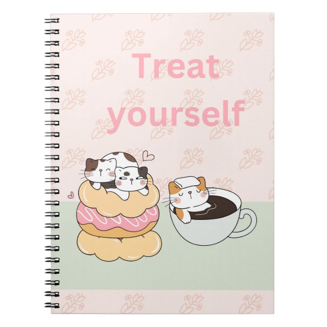 Caderno Espiral Trate Gatos (Frente)