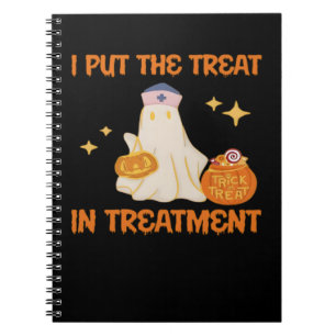 Caderno Espiral Tratei A Enfermeira Retro Engraçada Médica