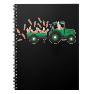 Caderno Espiral Trator Bunny Drivers Garotas