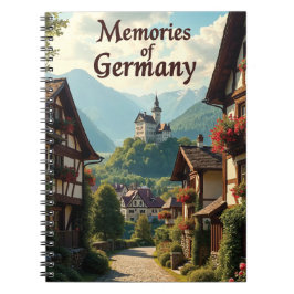 Caderno Espiral Travel Journal Germany
