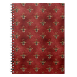Caderno Espiral Travesseiro de Abelhas Melíferas Reais