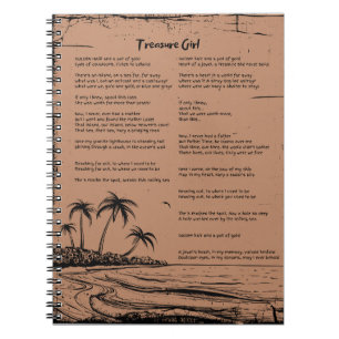 Caderno Espiral Treasure Girl de Corey Toomey - Poema de Amor Perd