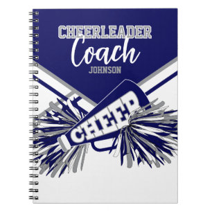 Caderno Espiral Treinador de Cheerleader - Azul Marinho, Gary & Br