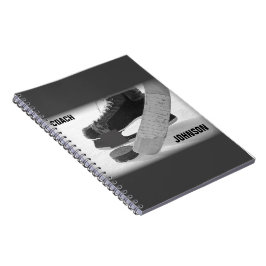 Caderno Espiral Treinador De Hóquei Em Gelo Obrigado