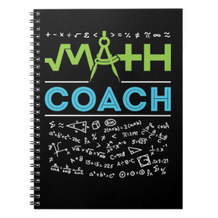 Caderno Espiral Treinador de Matemática Professor de Matemática