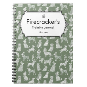 Caderno Espiral Treinamento Personalizado de Puppia com Oferta de