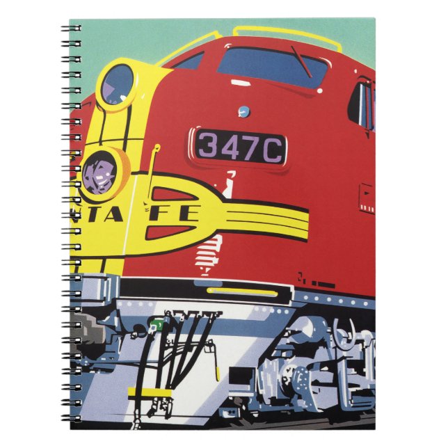 Caderno Espiral Trem (Frente)